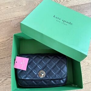 Kate Spade Quilted Black Crossbody